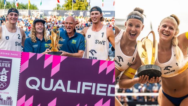 Europei beach volley: oro per gli svedesi, Italia due volte nona